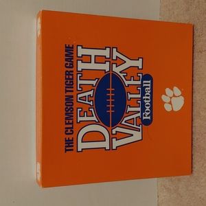 The Clemson Tiger Game Death Valley Football. Officially Licenced Collegiate.